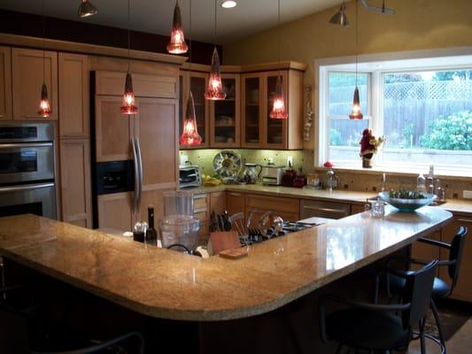 Owners custom kitchen