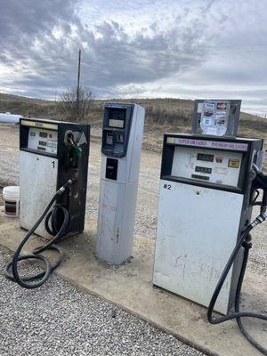 Fuel pumps and Card Machine