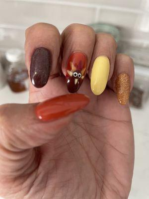 Thanksgivings nails