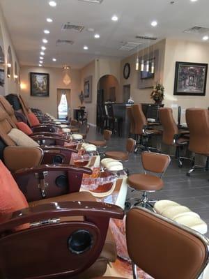 Inside view of Elegant Nails & Bar