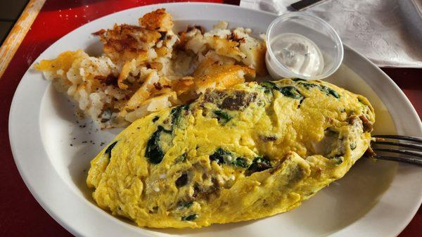 Greek omelette - great