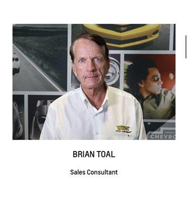 Brian Toal, sales.