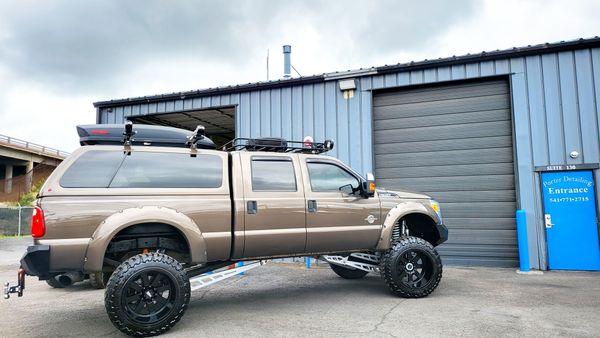 We can get your lifted truck detailed at www.PorterDetailing.com
Ask for a quote today.