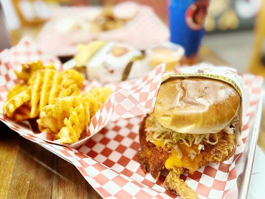 Combination 1 , Sando and Fries