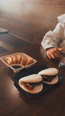 Pork Steam Buns & Fried Pork Dumplings