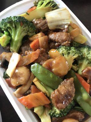 Beef and Mixed Vegetables