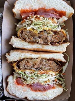 Lumpia burger