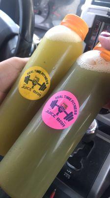 Fresh pressed juices !