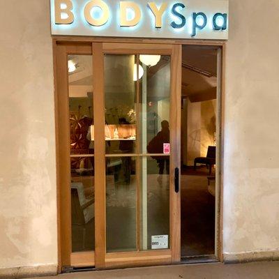 Massage, bodywork and facials offered in the spa. Appointments can be booked online.