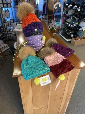 Beautiful Katken hats made locally in Waitsfield