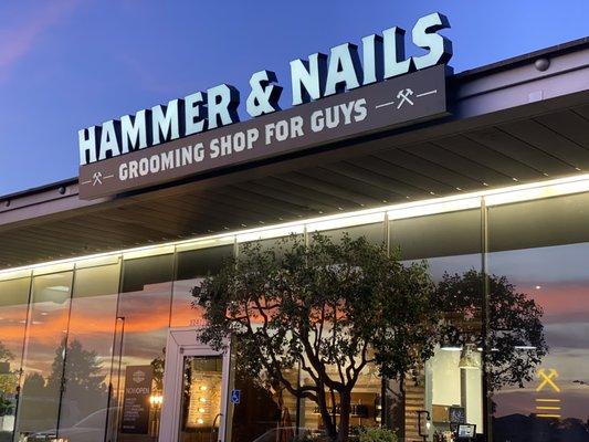 Sunset at Hammer & Nails in Ocean Ranch, Laguna Niguel.