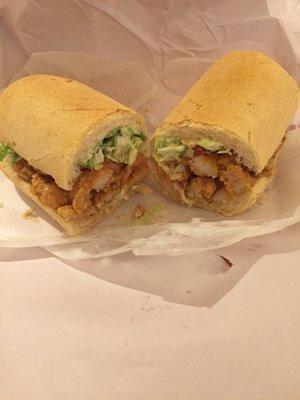 Shrimp po boy