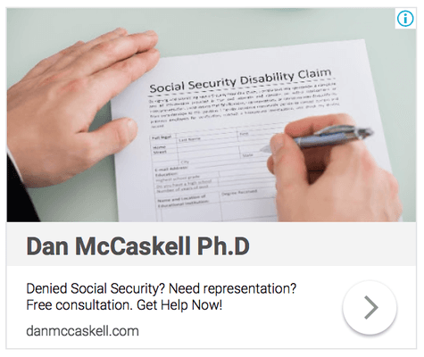 Get help filing your Social Security Disability Claim.