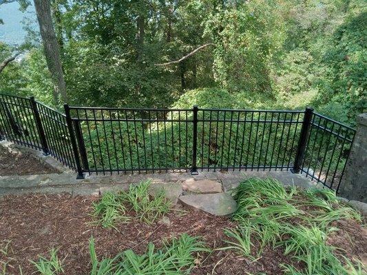 4ft Tall Decorative Aluminum Fence