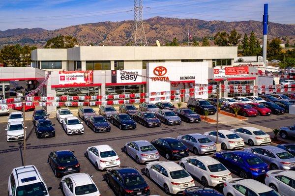 Visit Toyota of Glendora
 Today.  New and Used Vehicles arriving daily.