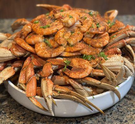 Dungeness Crab & Colossal Shrimp