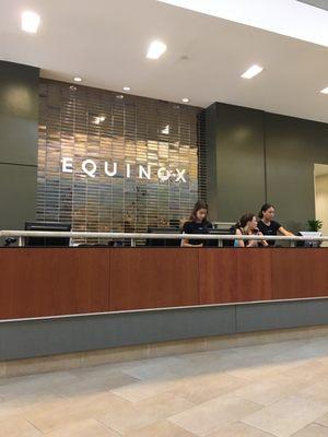 Equinox Lobby at Merrick Park