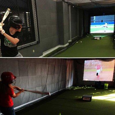 ProBatter video simulators will  help perfect your timing against pitchers