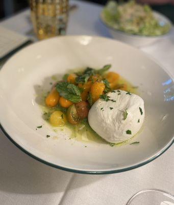 ICEBOX CAPRESE WITH BURRATA AND GREMOLATA