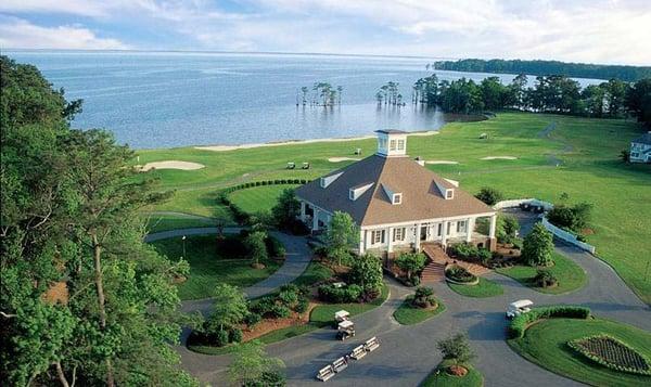 View from above the Clubhouse.