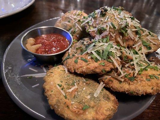 Fried ravioli