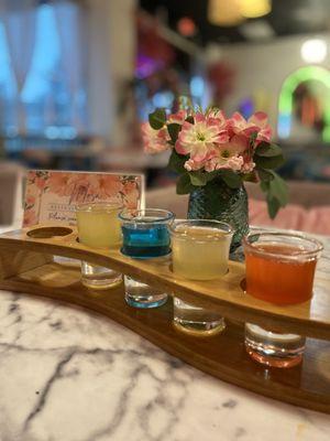 Mimosa shot flight