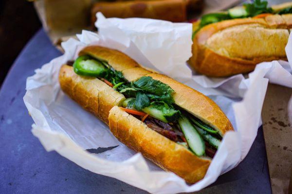 #1 Grill Pork Sandwich (Banh Mi Thit Nuong) - IG: @nelson_eats