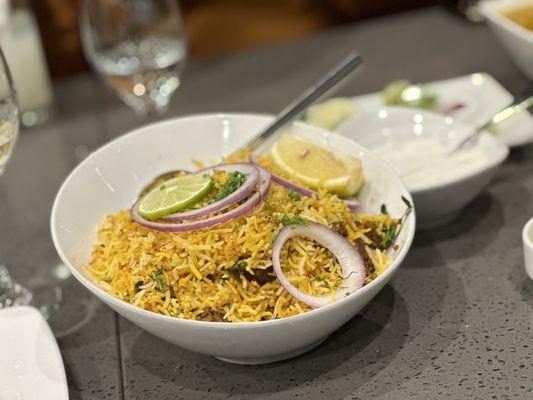 Hyderabad Goat Dum Biryani