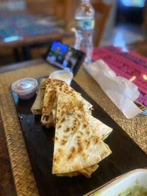 Chicken quesadilla