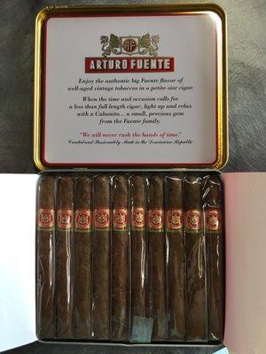 Arturo Fuente Cubanitos - because sometimes time doesn't permit a leisurely smoke