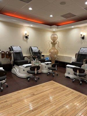 Pedicure room