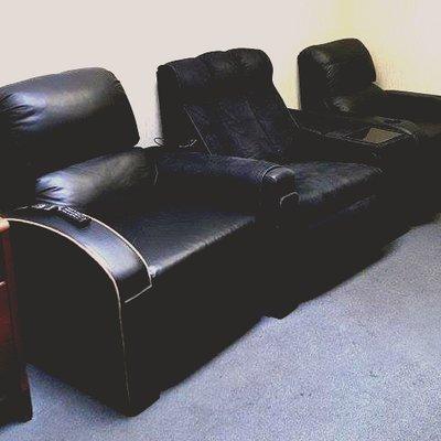 While you are waiting, you can watch Netflix in our comfy, oversized recliners!