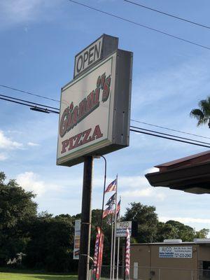 Sign from the street