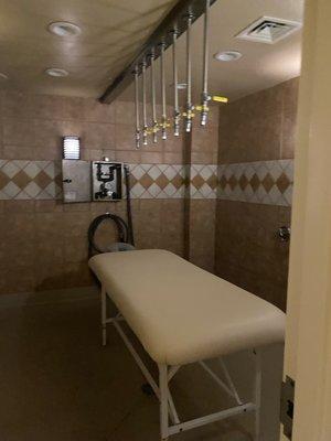 Body Scrub Treatment room