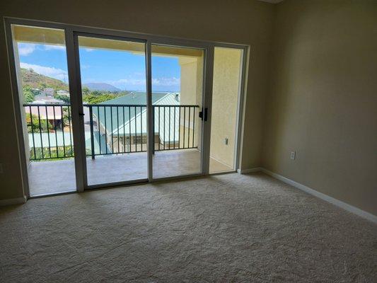 Room with balcony