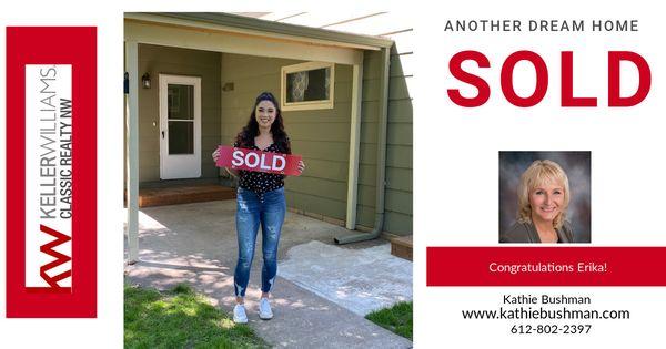 Another Happy Buyer! Thanks for allowing me to work with you Erika!