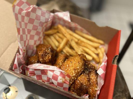 Buffalo Parmesan traditional wings