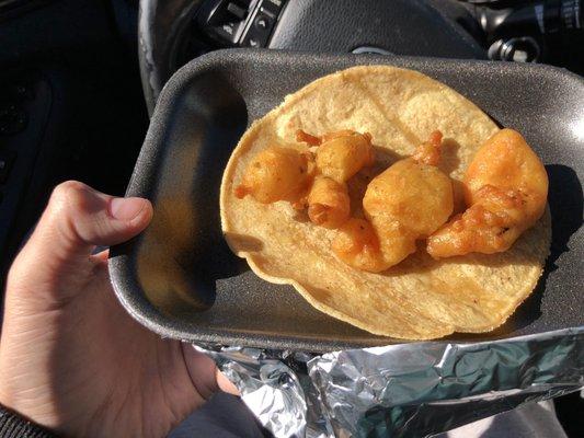 Shrimp taco