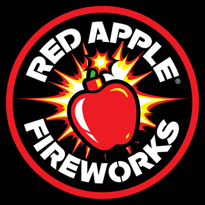 Red Apple Fireworks Logo