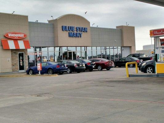 Shell Station, Whataburger and Convenience Store