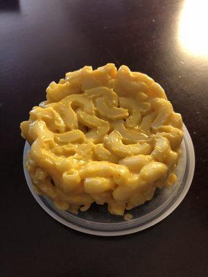 Freshly made homemade Mac & Cheese.