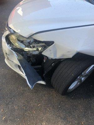 Final settlement of $250,000 for my injuries (This shows $15,000 damage to my car) - The Law Collective arranged ALL my medical needs