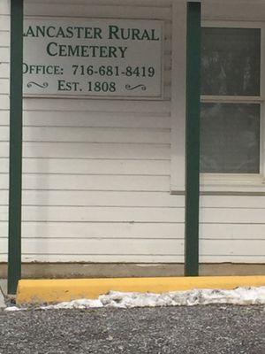 Lancaster Rural Cemetery