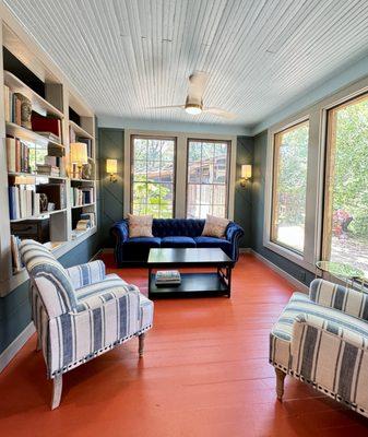 Governor's Suite Library Porch