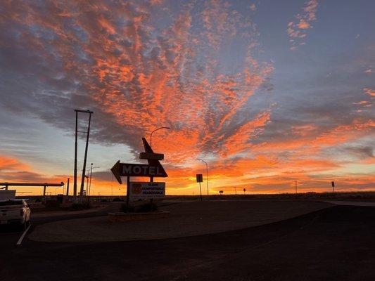 Sunrise from La Mesa!