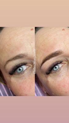 Brow mapping&tinting&waxing & Lash Extensions