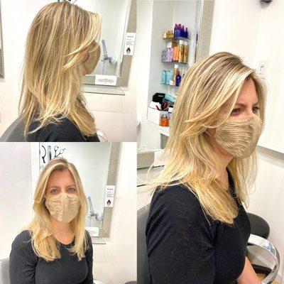 Refreshed natural highlights.