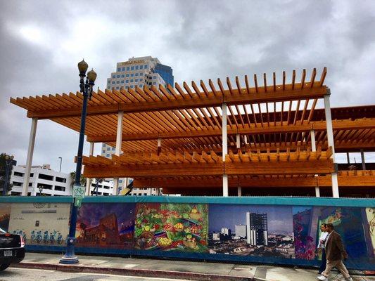 Long Beach Downtown Improvements #newlibrary #oldandnew #WeLoveLBC