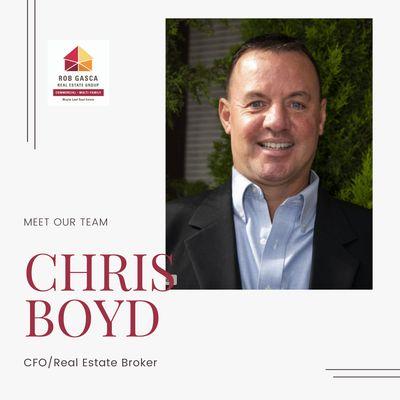 Chris Boyd CFO/Real Estate Broker