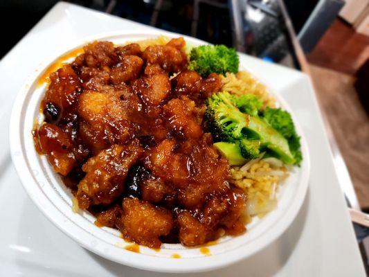 General TSO Chicken (lunch special)